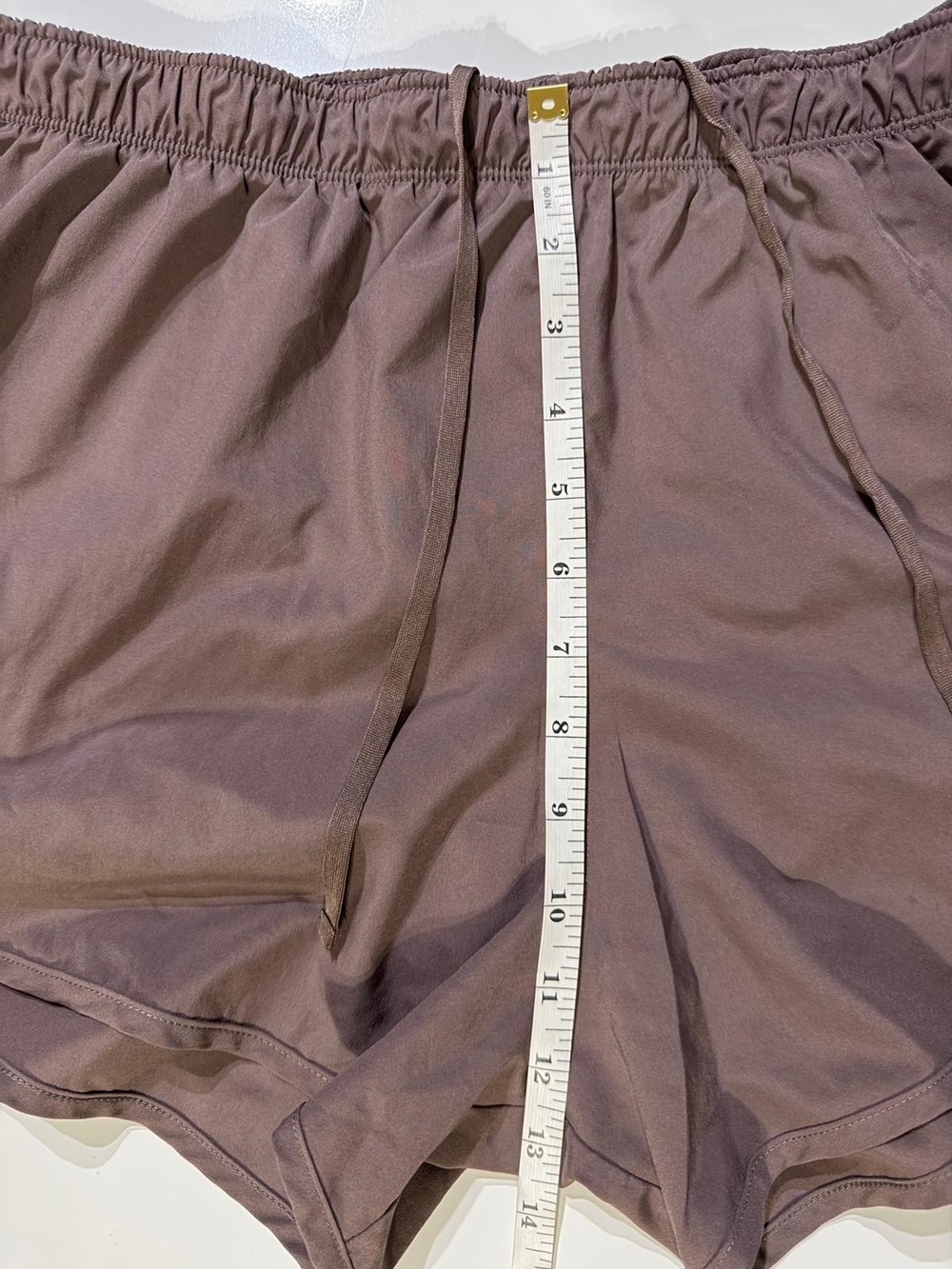New Balance Running Shorts XL Brown Lined Athletic Activewear Women. - Picture 9 of 9